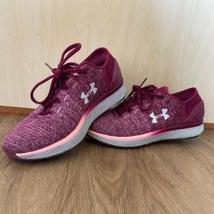 UnderArmour Maroon Running Shoes